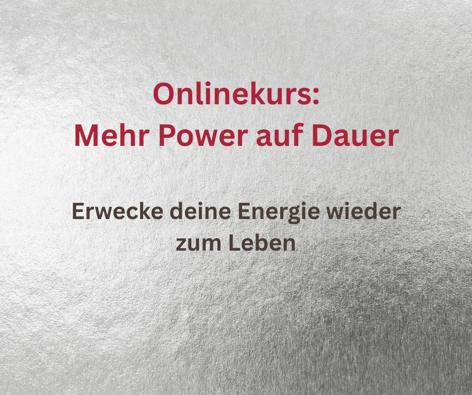 Onlinekurs Mehr Power 2